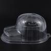 Curved Brim PVC Hat Storage Box Transparent Hat Display Case Gifts Cap Organizer Box