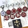 Rotatable Decompression Eternal Mangekyō Sharingan Anime Keychain Pendant