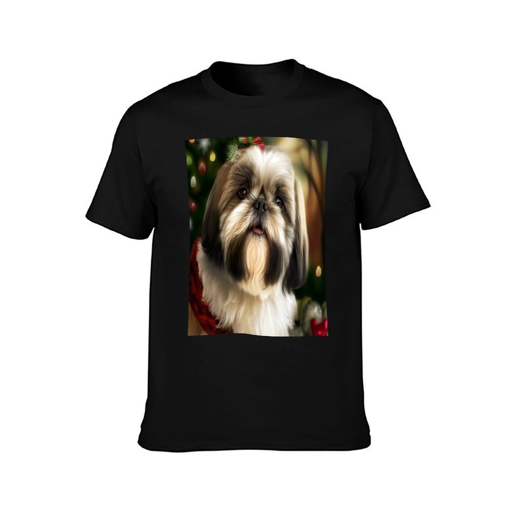 100% lässige Baumwolle Mann Shih Marke Hemd Männer Tzu für T-Shirt Hemden t Luxus t Männer