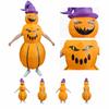 Costume da Zucca Gonfiabile per Festa di Halloween Divertente Outfit Cosplay