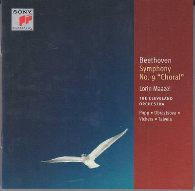 CD LUDWIG VAN BEETHOVEN , LORIN MAAZEL - Symphonie Nr.. 9 "Choral" SK94745 Sony Classical 2005 US Klassik Gebraucht