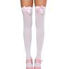 Women's Matte Bow Over-the-Knee Bavarian Festival Socks