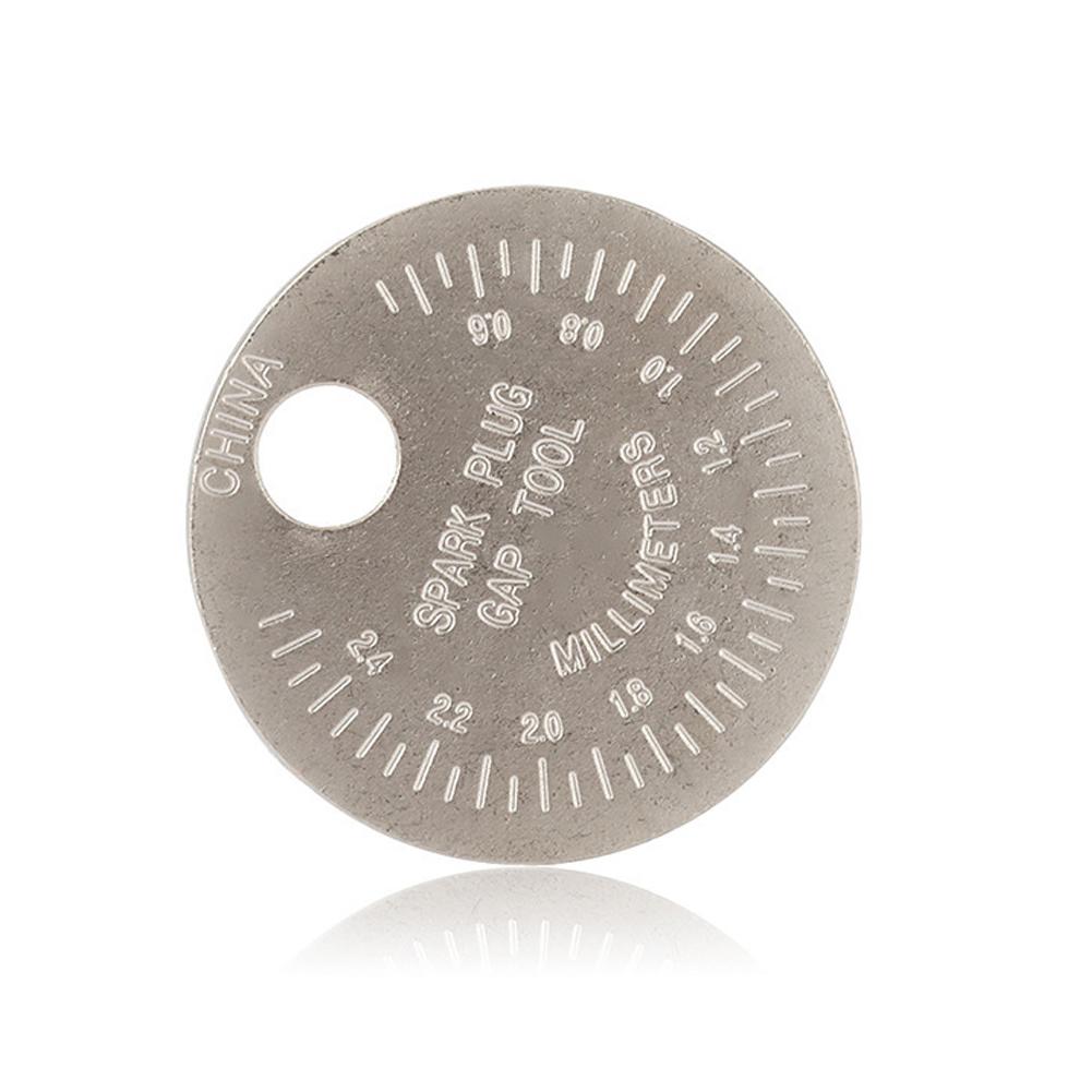 Instrument de măsurare a decalajului pentru bujii cu gamă de 0,6-2,4 mm Instrument de măsurare a decalajului de bujie pentru mașină