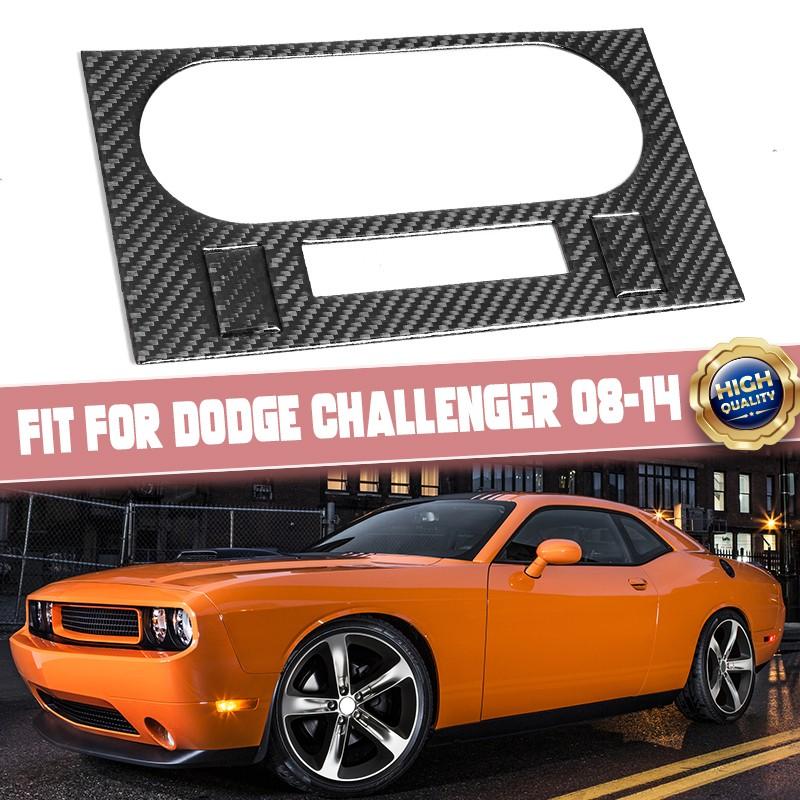For Dodge Challenger 08-2014 Real Carbon Fiber Air Conditioner Panel Trim Cover