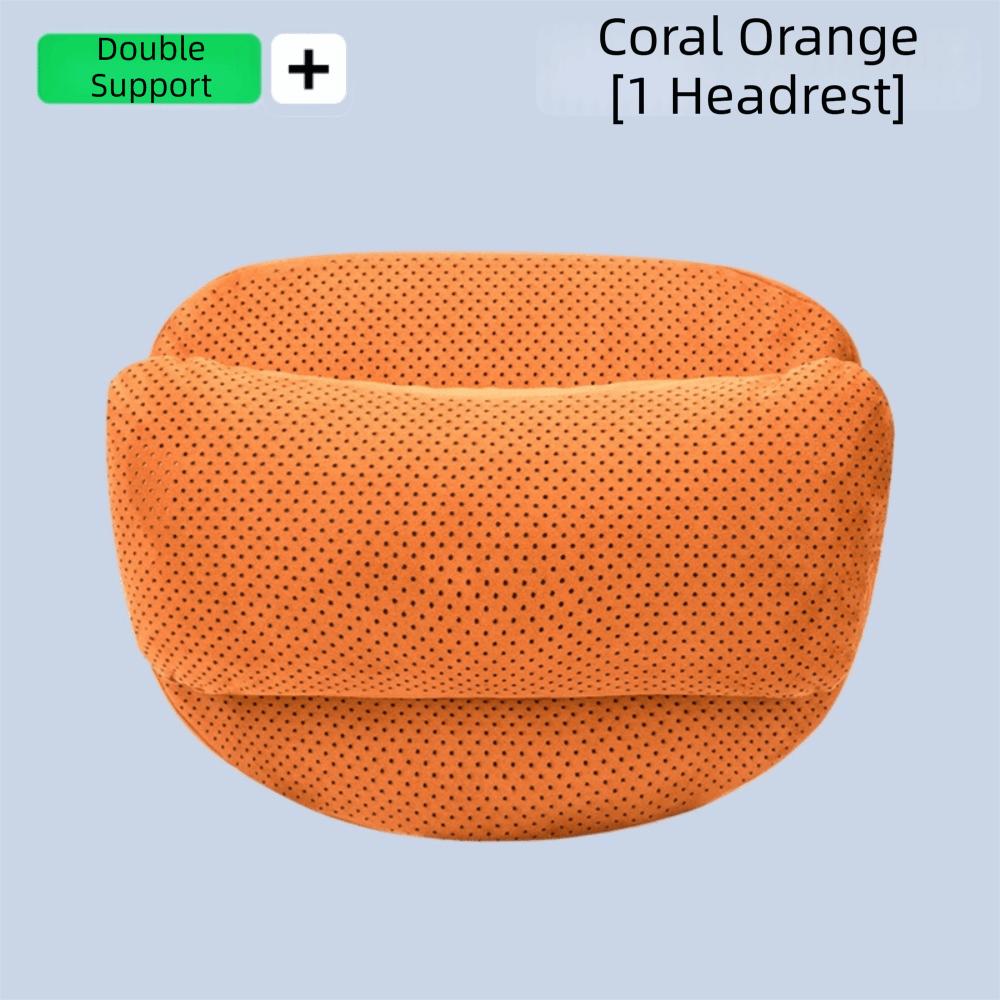 Suede Memory Cotton Seat Waist Cushion Ergonomic Support Lumbar Support Cushion  Car