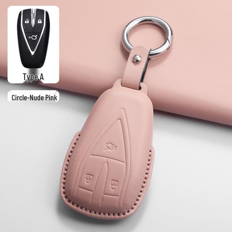 Changan CS75Plus/CS55Plus, Yidong, Oshan X5/Z6 Car Key Cover (Black)