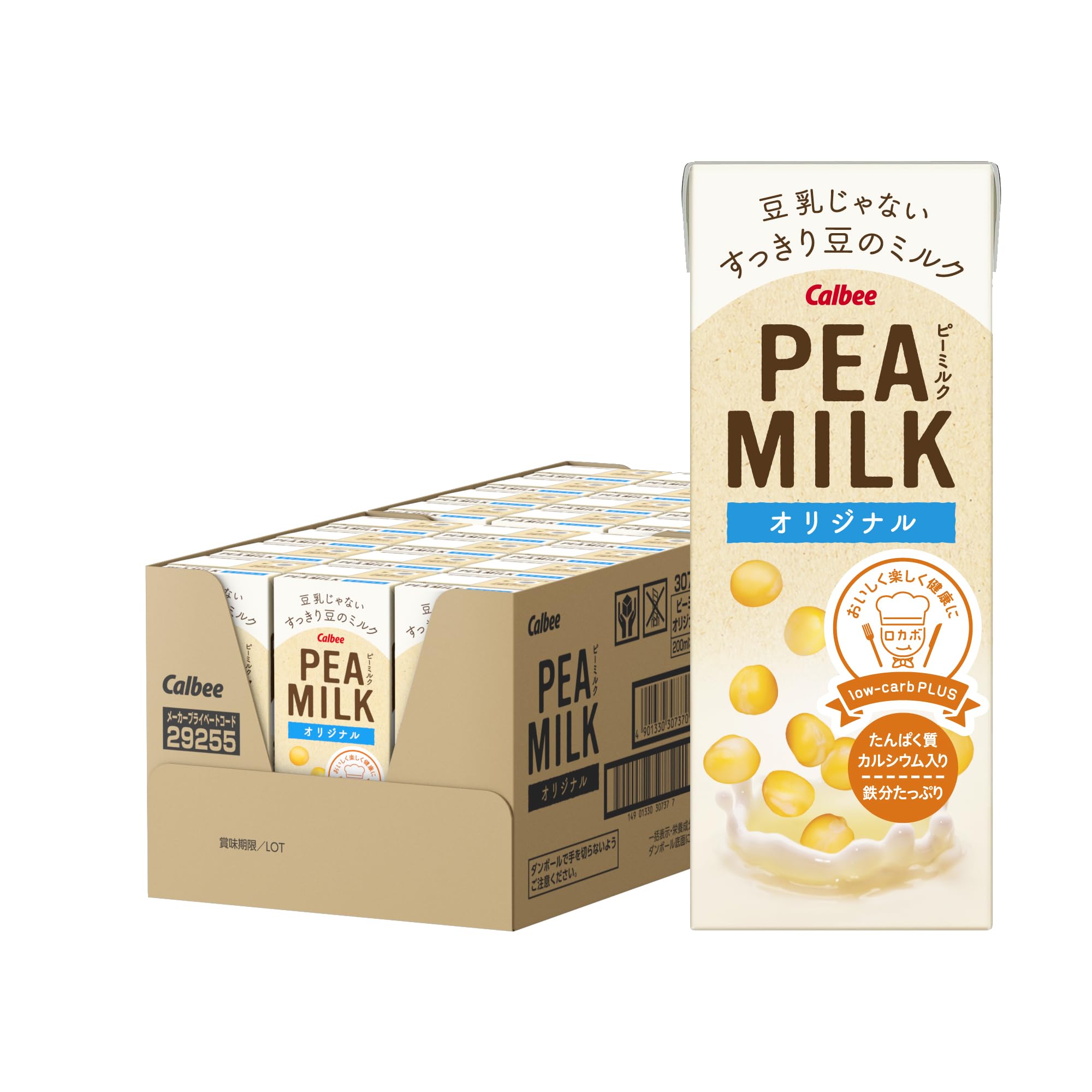 

Calbee Pea Milk Original 200 мл x 24 бутылки
