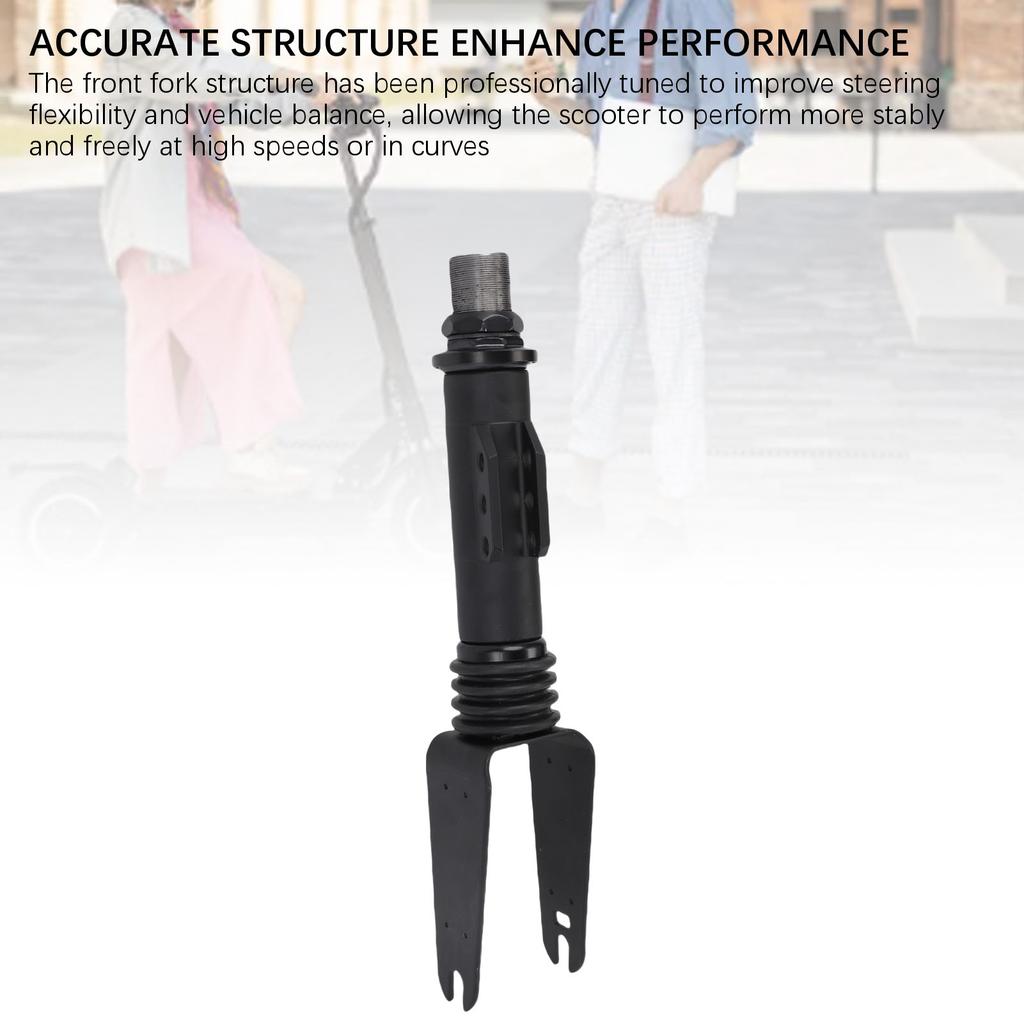 8in Scooter Front Fork Scooter Front Fork Fit for KUGOO  8in Electric Scooter Wheel Shock Absorption High Strength Metal