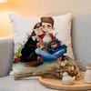 Cushion Cover  Linen  SkinFriendly Soft Decorative Case For Sofa Home Decor Anime PParaNorman Pillow Cover