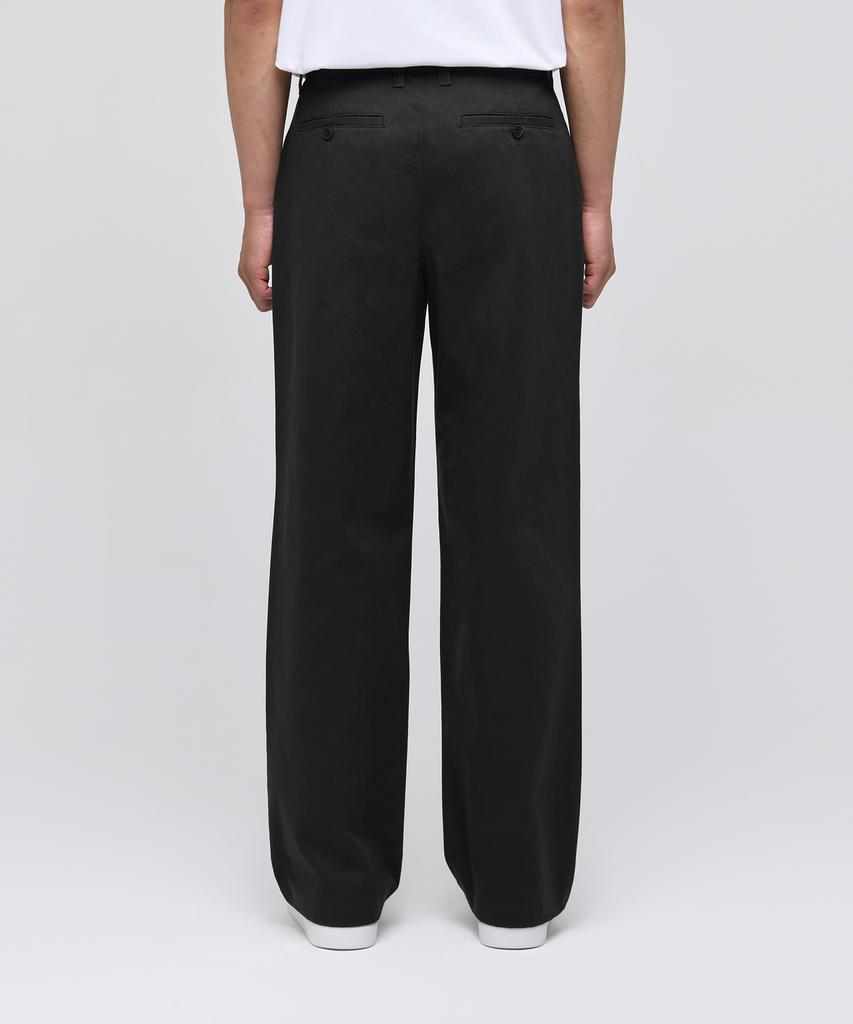 MUSINSA STANDARD Wide Chino Pants [Black]