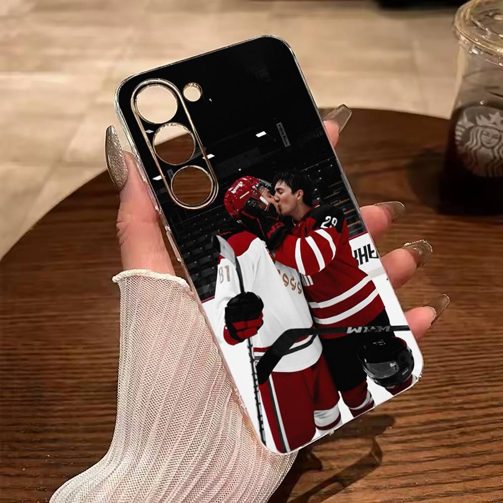 

H-Heated Rivalry-Shane Hollander-Ilya Rozanov Clear Phone Case for Samsung Galaxy A71, A70, A52, A51, A40, A30 Samsung a10