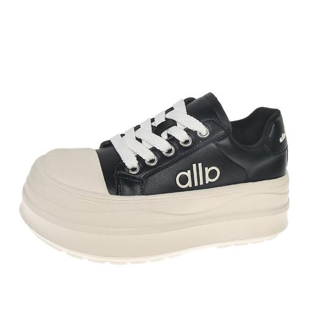 2025 autumn new small 7cm lightweight platform fashion women's casual little white shoes trendy leather muffin shoes