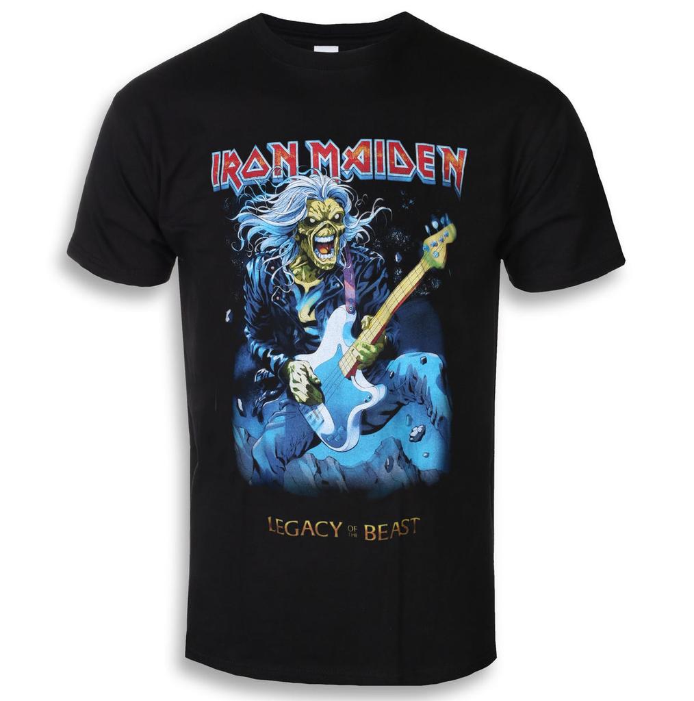 Ir Madien Heavy Metal Band T-shirt Oversized Y2k Men Women Cotton Printed High Quality Female Male Clothing Comfortable Top Y2k Short Sleeves