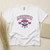 Paraguay 2026 Football Fan T Shirt Soccer Supporters Gildan Cotton Family