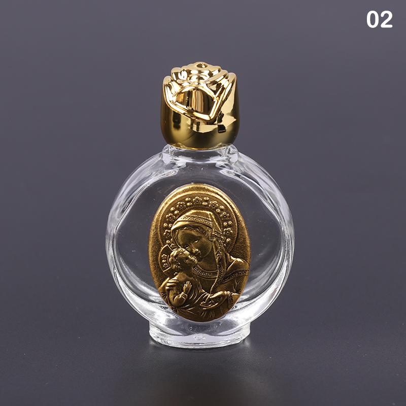 22 Types Of Holy Water Jesus Bottle Religious Cross Bottle Christian Virgin Sculpture Bottle Holy Water Bottle