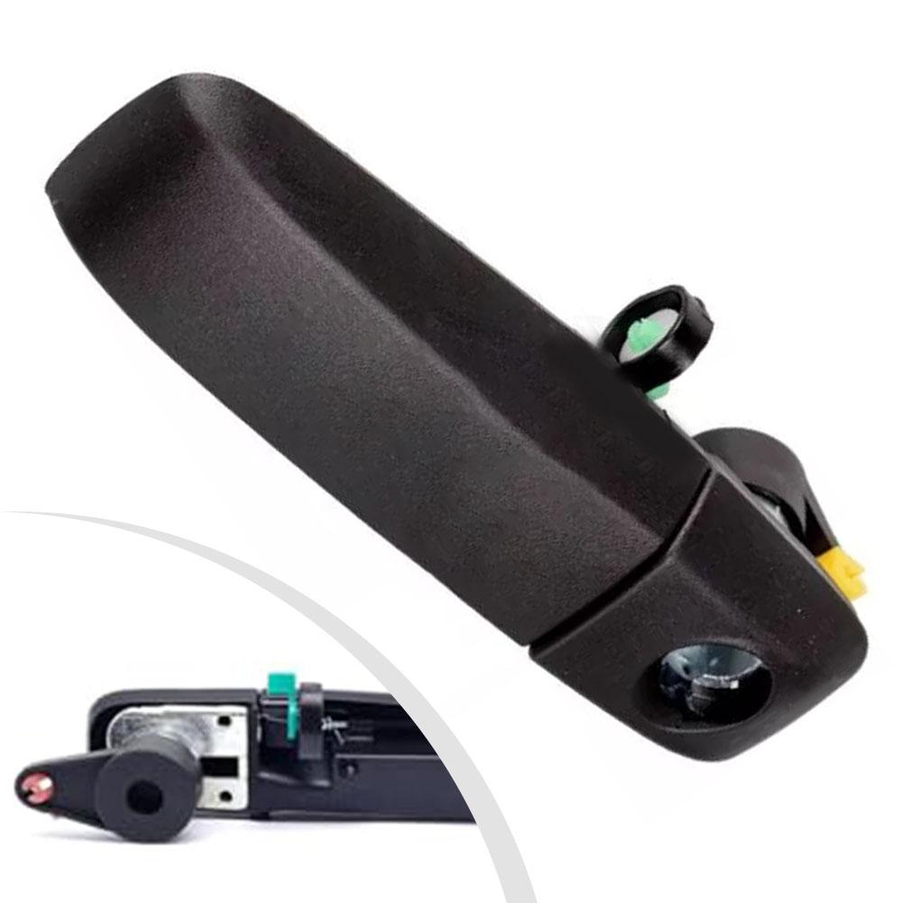 Black Car Front Left Side Door Handle Outer For Fiat- Panda 169 2003-2011 735371236 Exterior Parts Car Accessories
