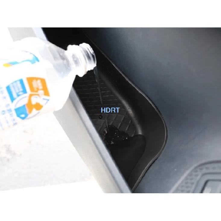 For BYD Seal 06 GT 2025 + Car Styling Door Water Cup Groove Pad Dust Proof Storage Box Cover Protector Decoration Accessories