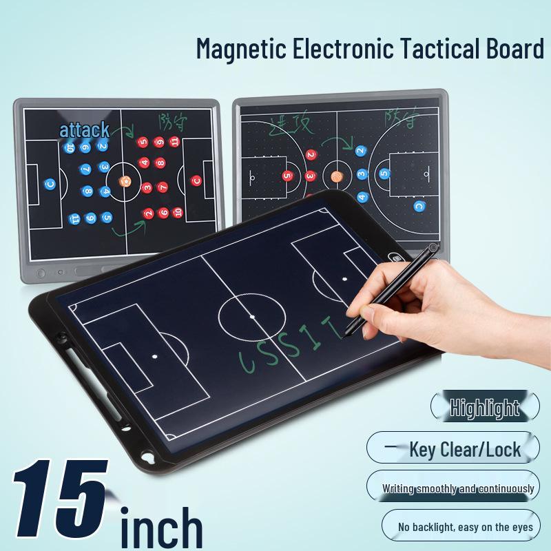 Electronic Tactical Board for Basketball and Football Coaching: Training Aid for Strategy and Player Movement