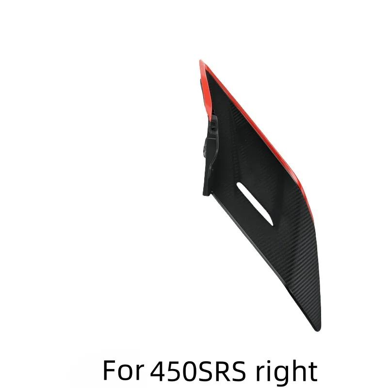 FOR CFMOTO 450SR 450SRS Moto Accessories Side Downforce Naked Spoilers Fixed Winglet Fairing Wings Deflectors Motorcycle Parts