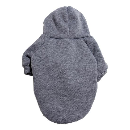 Dog Hoodie Pet Clothes Soft Fabric Easy On/Off Hooded Puppy Small Medium Dogs Cats Sweatshirt Pet Cold Weather Attire
