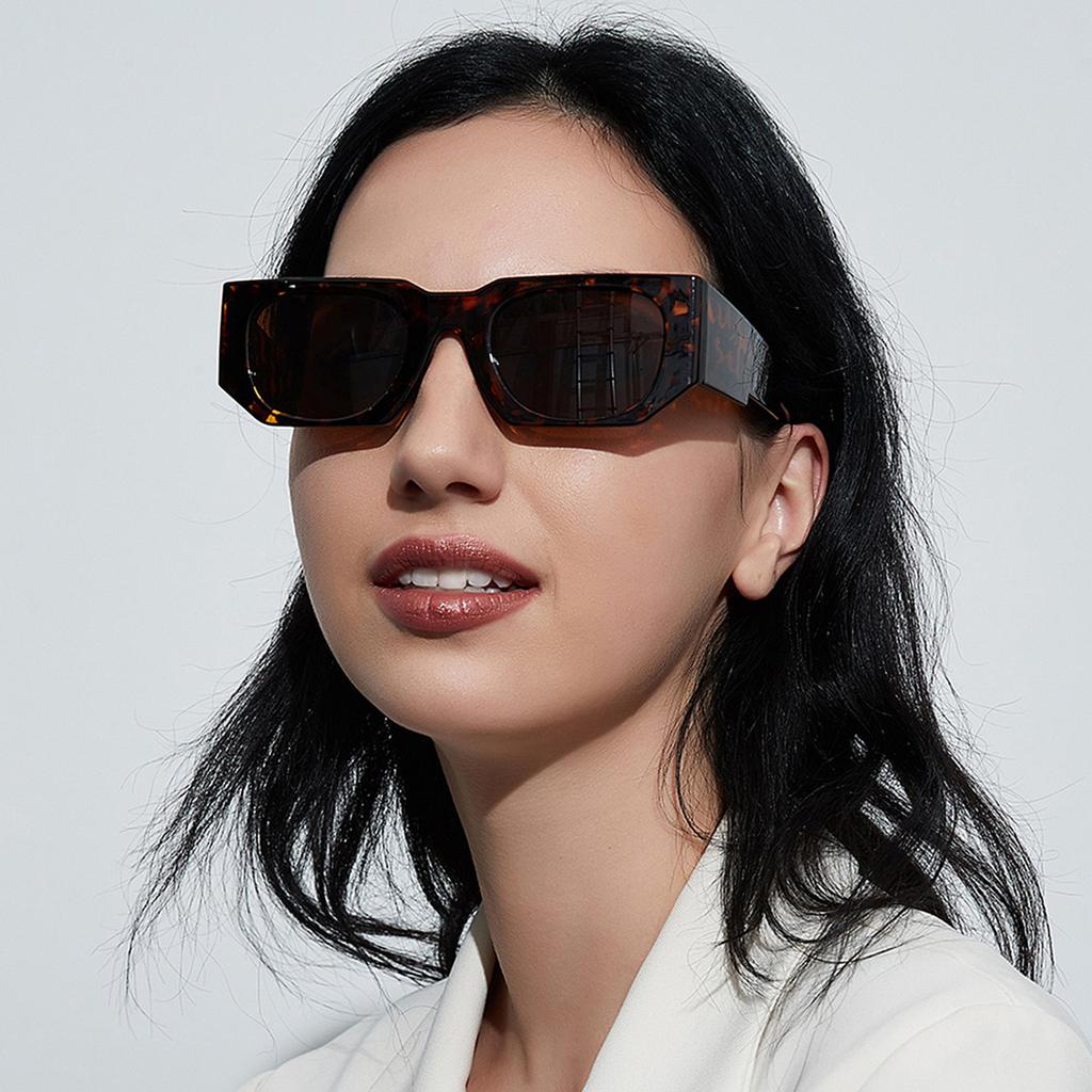 Glasses 95160 Square Small Frame Retro Small Sunglasses Men, Sunglasses Women