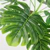 1Pc Artificial Monstera Simulation Plant Wedding Home Hotel Cafe Party Decor Christmas Ornament