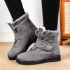 Fashionable versatile Women's Winter Shoes minimalist comfortable Super Warm Ankle Boots Woman Snow Boots Low Heels Shoes