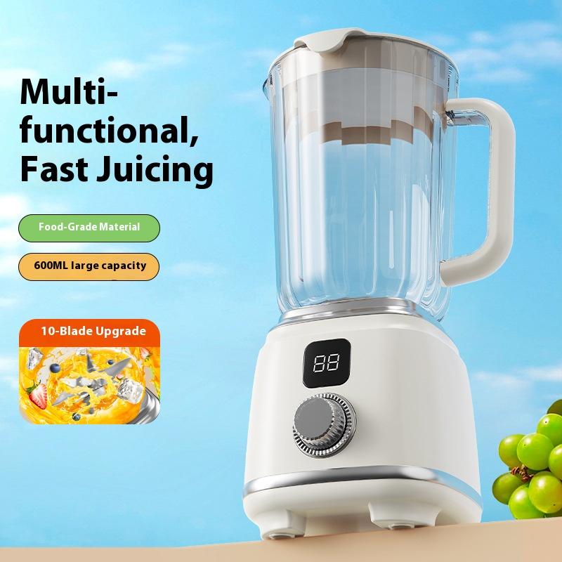 New Home Blender 10 Blades 3000mAH Multifunctional Juicer Ice Crusher Extractor High Juice Rate Kitchen Tools