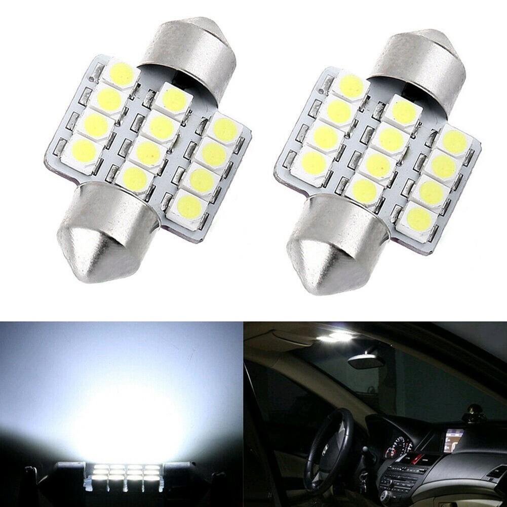 6000K License Plate Light Car Festoon Interior LED