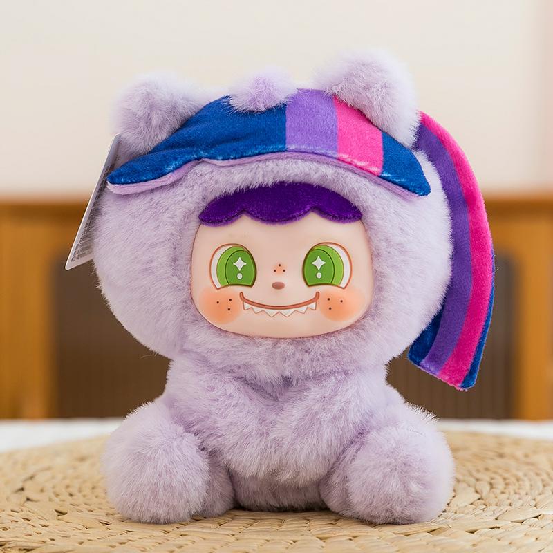 MM toffi kolorowa owocowa pluszowa seria pudełek-niespodzianek modny prezent do zabawy urocza lalka-zawieszka dla dziecka