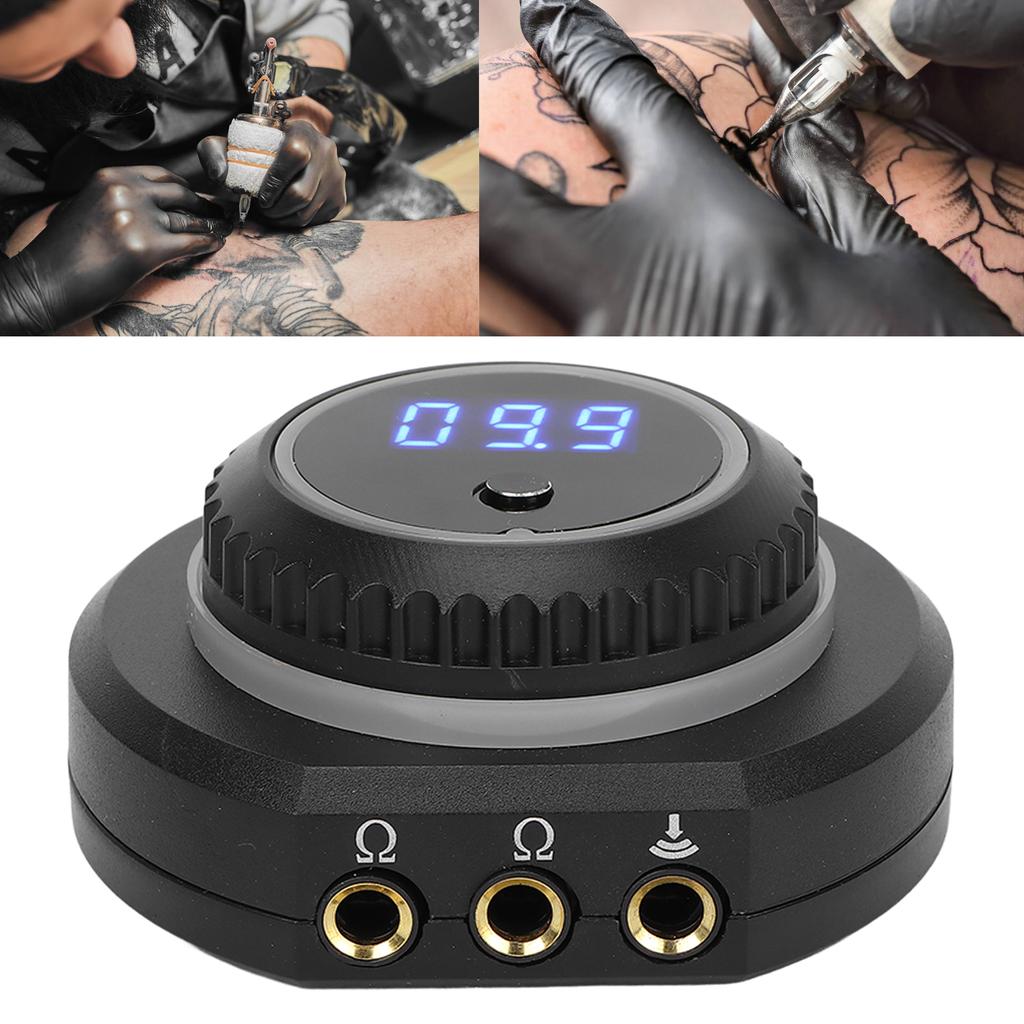 Tattoo Power Supply Backlit Digital Display  Output Professional Tattoo Machine Power Box 100‑24