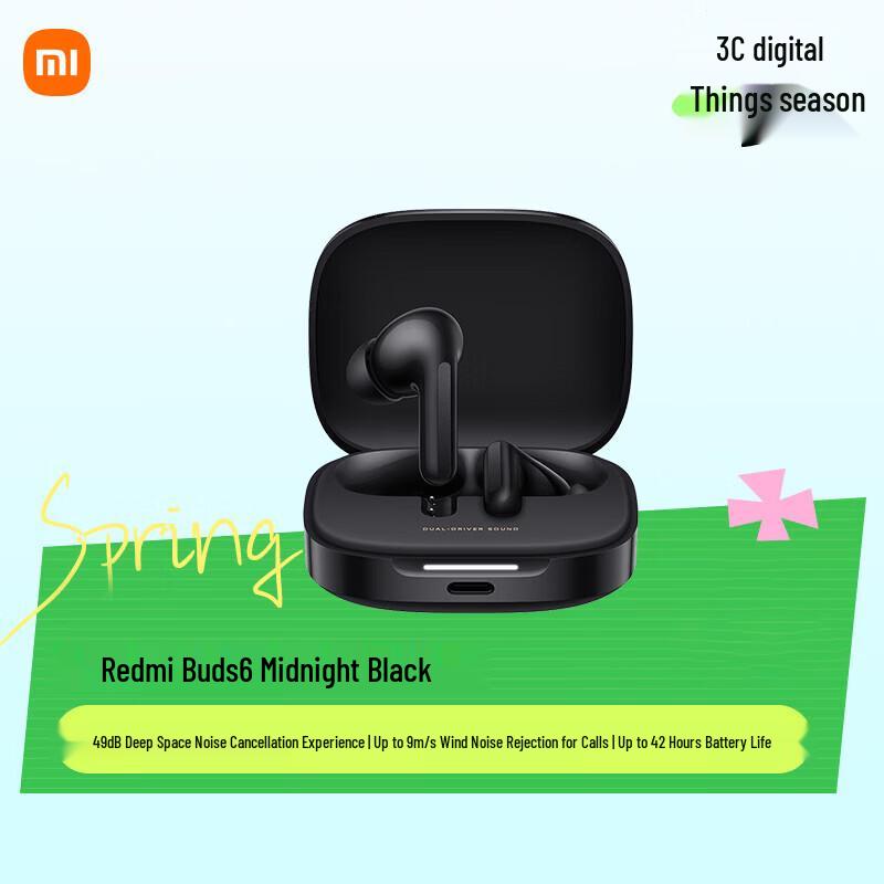 

Redmi Buds 6 True Wireless Earbuds