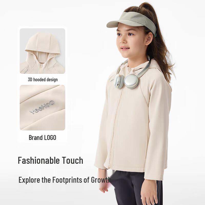 YEEHOO Girls' Warm Hooded Fleece Coat