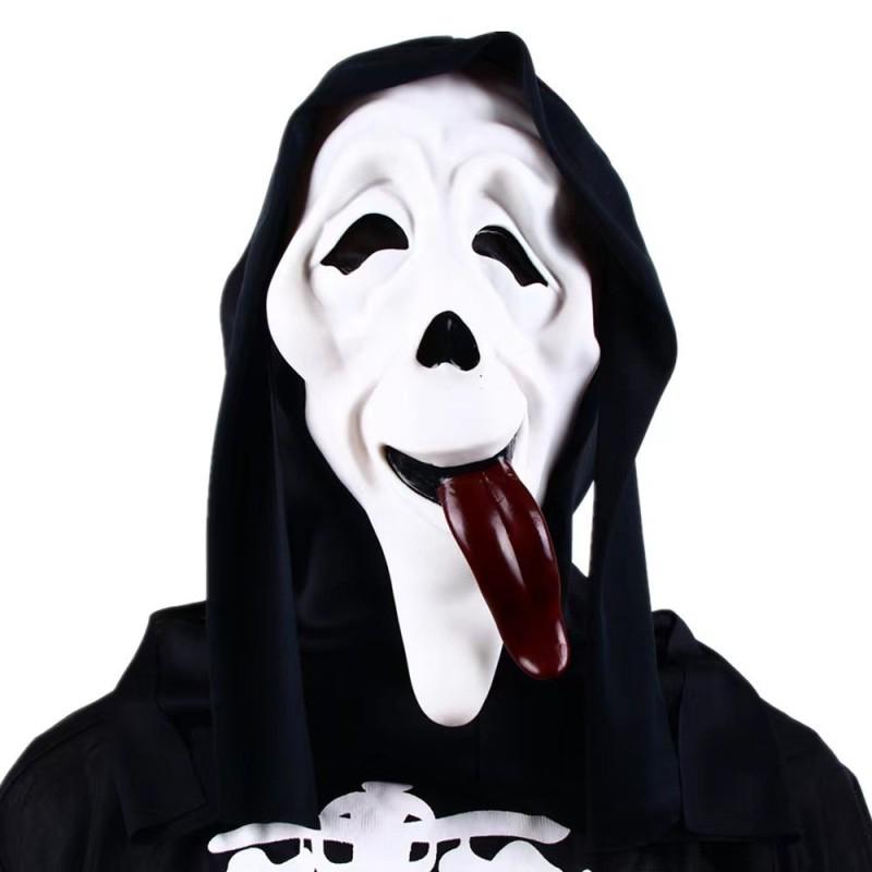 Halloween Grim Reaper Skull Mask Script Killing Dead by Daylight Scream 6 Movie Ghost Mask 