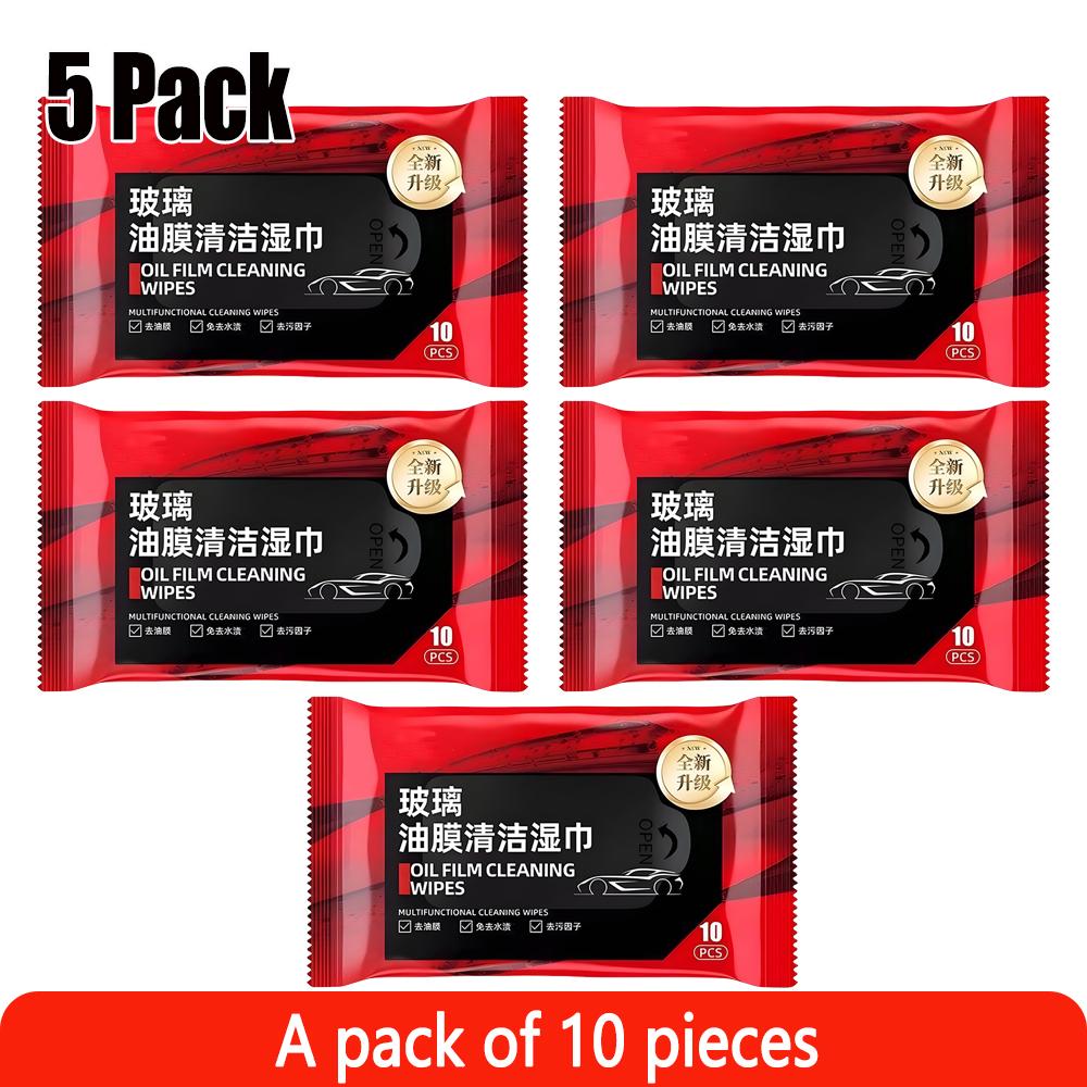 1-20Pack Bilglass Oljefilmfjerning Wipes Biloljeflekkrenser Auto vindskjermrengjøring våtservietter Vindu bakspeilrens