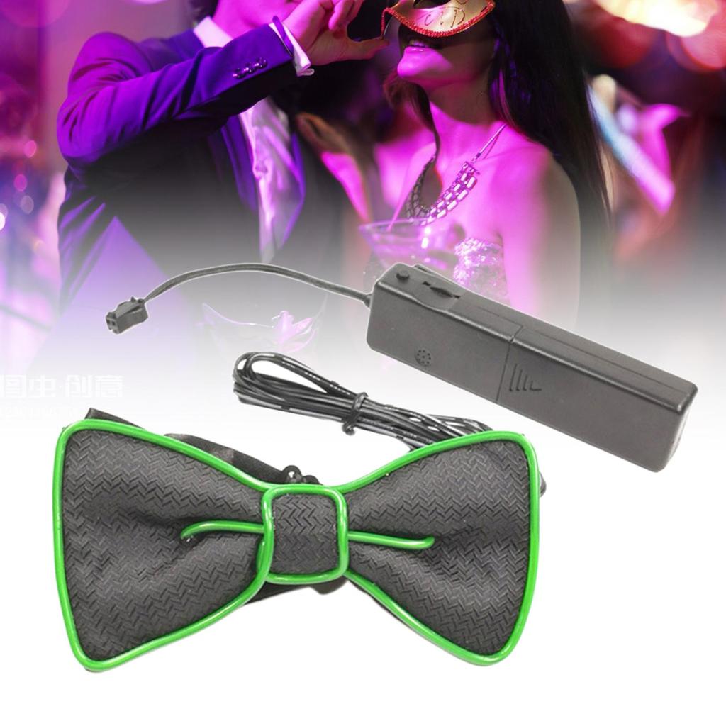 Bowtie Tie Novelty The Dark for Party Costume