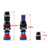 MUQZI 2PCS Bike Schrader Valve 60mm Tubeless Tire A/V Valve CNC Nipple Wheel Valve For MTB Road Bicycle Tubeless Rim Accessories