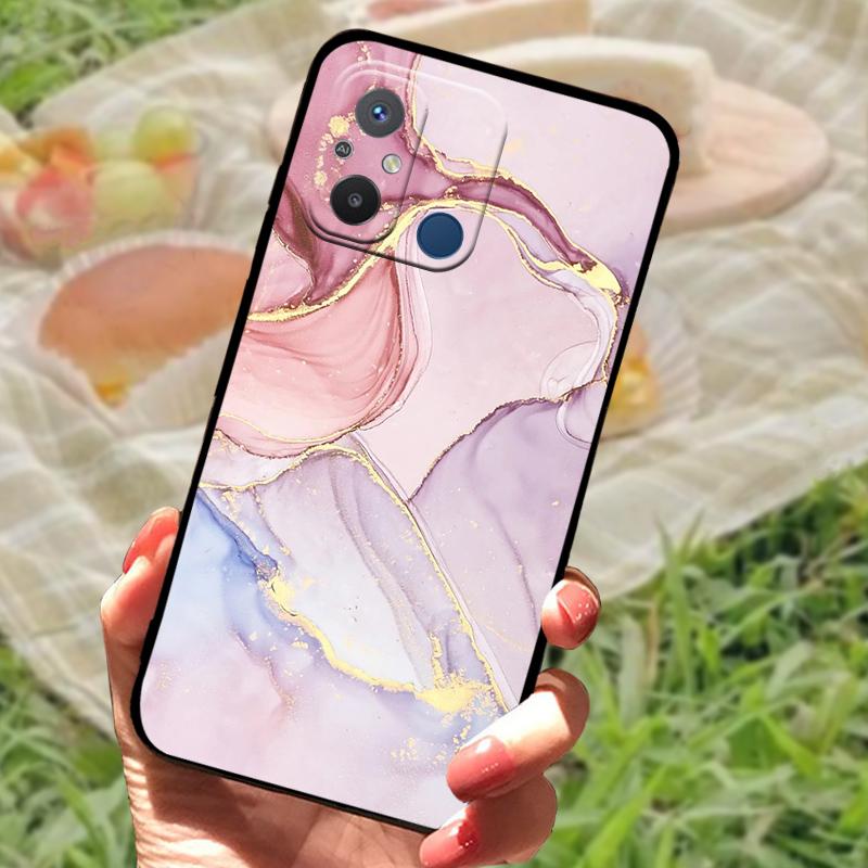 For Xiaomi Redmi 12C Case 12 C TPU Silicone Shockproof Cartoon Phone Covers For Redmi 12 4G 5G Soft Protective Fundas Bumper