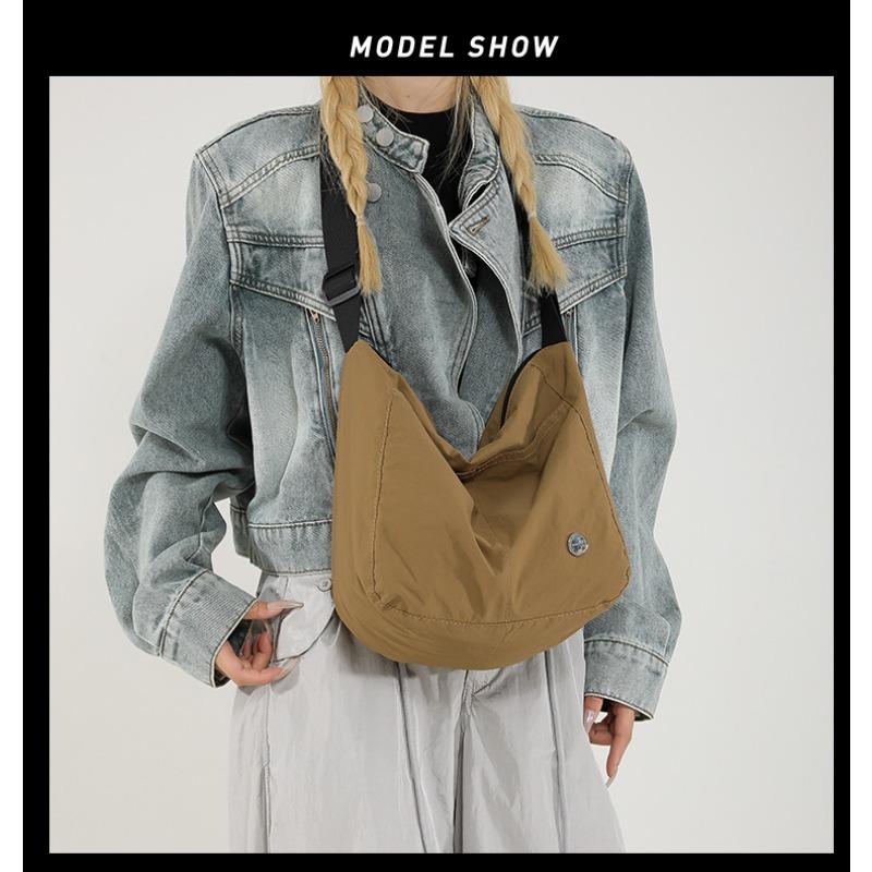 Tasche, Damenstofftasche, Umhängetasche, Vielseitig, Studentenrucksack mit großem Fassungsvermögen