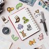50 Sheets Cute Animal Graffiti Stickers for Water Bottles and Luggage