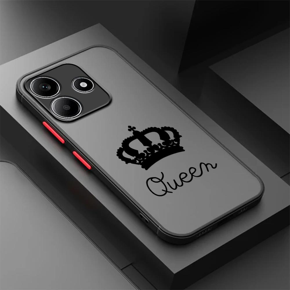 The Queen's Crown Phone Case for Xiaomi Redmi 9A 10C K40 Pro A1 9C 9 10 12C A2 9T Shockproof Cover