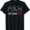 Funny Paper Scissors Rock T-Shirt