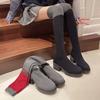 Street Style High Heel Women Stretch Sock Boots Elegant Dancing Party Shoes Women's Modern Over The Knee High Booties