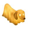 Cute Halloween Decor Spooky Halloween Ghost Dog Lamps for Home Decor Glowing Dachshund Bulldog Nightlights Quirky for Bedroom