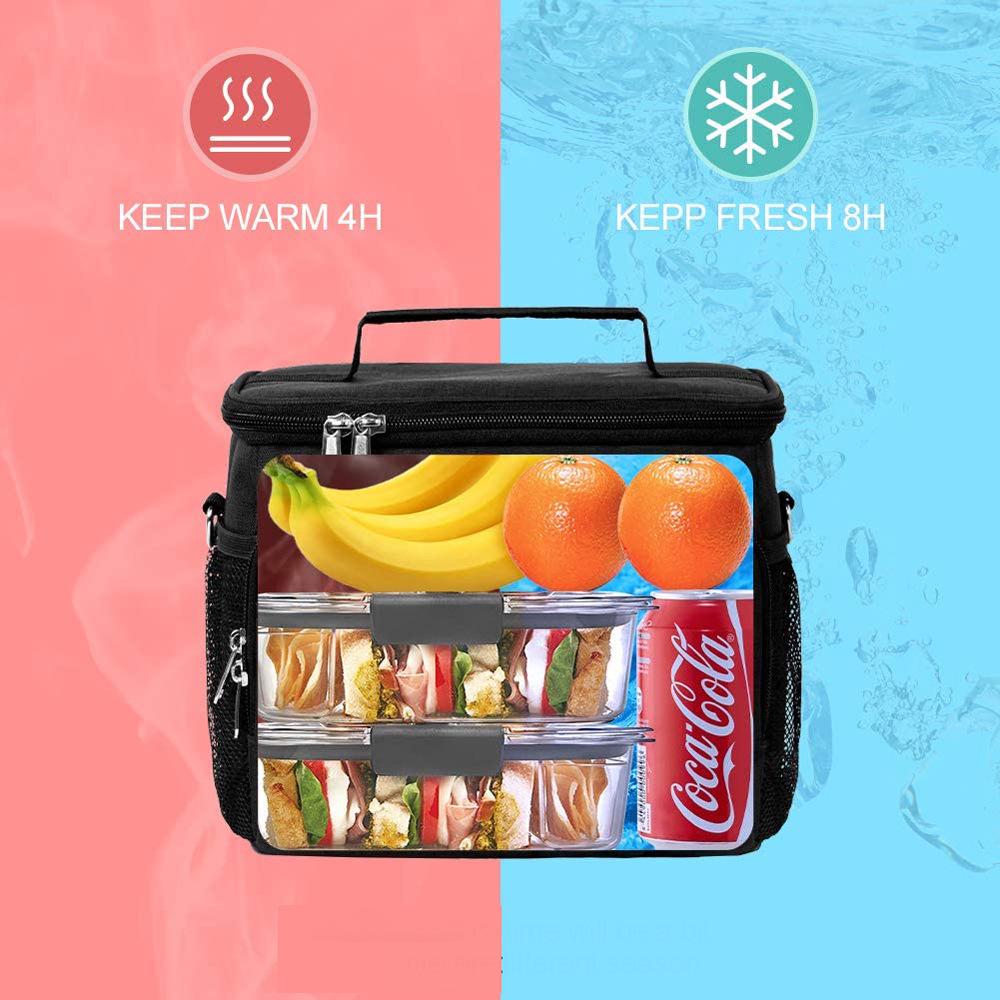 Waterproof Women's Large Oxford Insulated Lunch Handbag