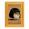 Wooden Photo Frame Refrigerator Magnet Animal Frame Fridge Magnet Home Office Whiteboard Decorative Accessories Humorous Gift