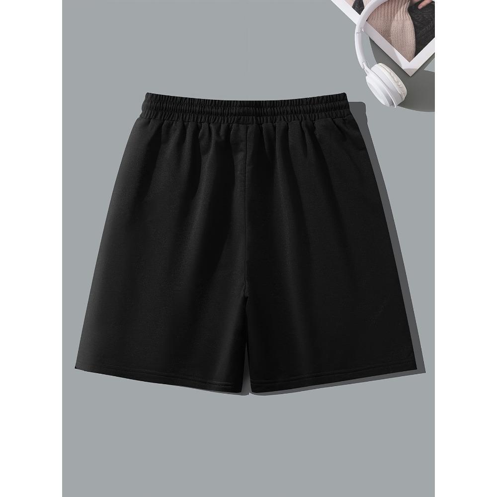 Summer Essential Men Printed Casual Shorts Straight Leg Relaxed Fit Daily Walking Leisure Short Pants