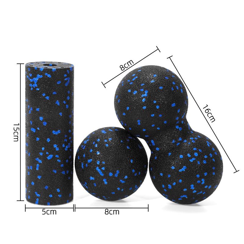EPP 15x5.3cm Mini Yoga Column: Portable Hollow Fitness & Relaxation Massage Roller