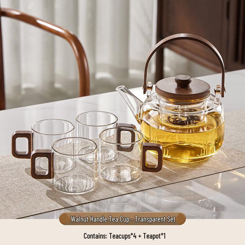 ZISIZ Chinese Heat-Resistant Glass Teacup