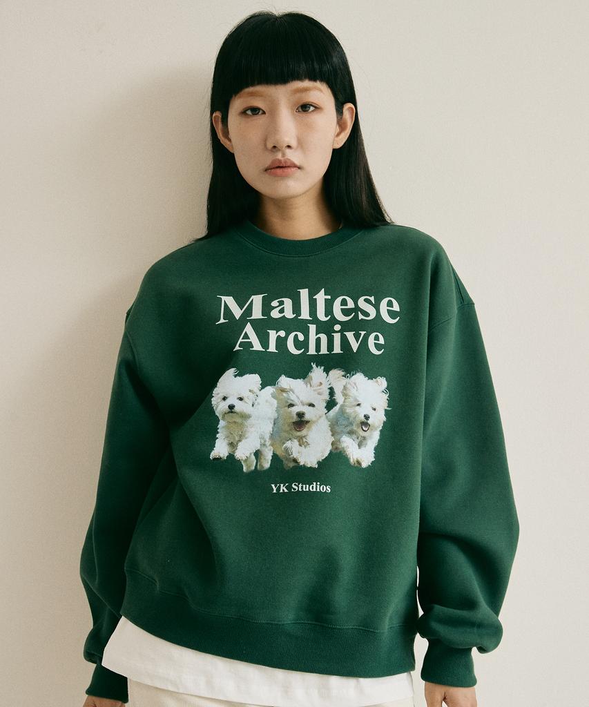 WAIKEI Maltese Archive Sweatshirt Green